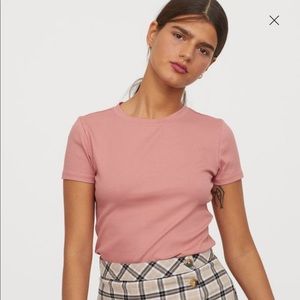 H&M Basic Pink Shirt